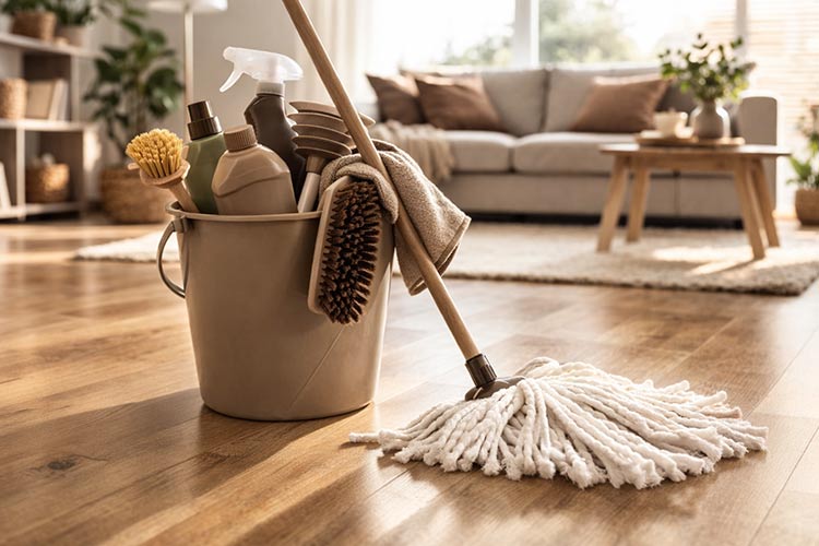 Pripomočki in čistila za čiščenje